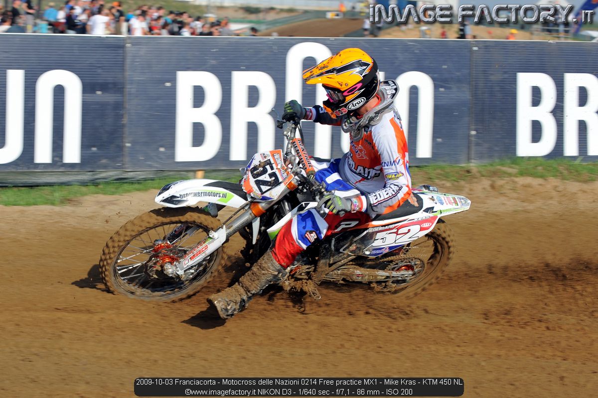 2009-10-03 Franciacorta - Motocross delle Nazioni 0214 Free practice MX1 - Mike Kras - KTM 450 NL